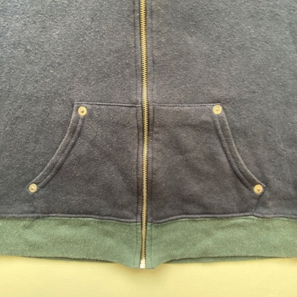 True Religion Y2K Branded Stencil Raglan Hoodie Navy Blue Bling Logo Size L - Picture 4 of 14